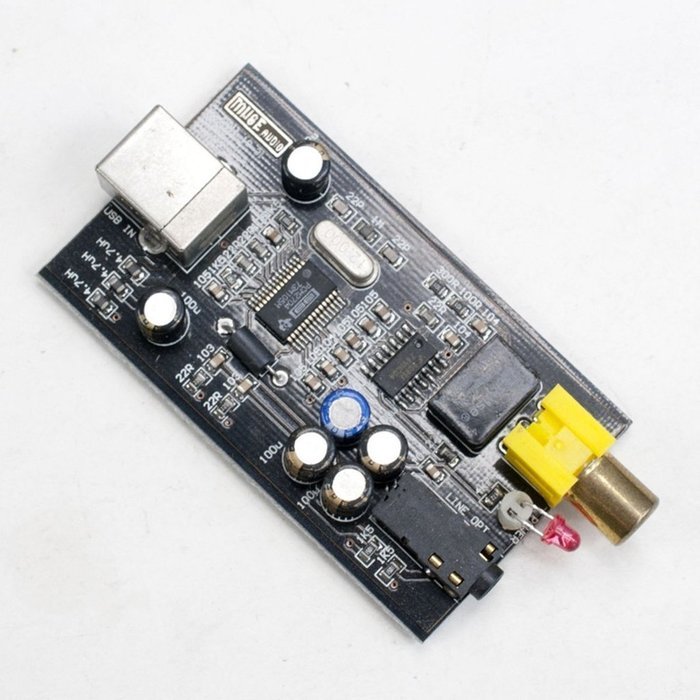 MUSE USB DAC PCM2704 Sound Card Optical Coaxial Decoder USB to S/PDIF Converter N4
