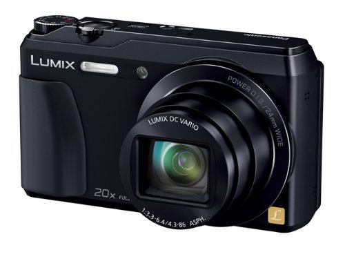 Panasonic Lumix TZ55 digital camera x20 black DMC-TZ55-K Japan model N4