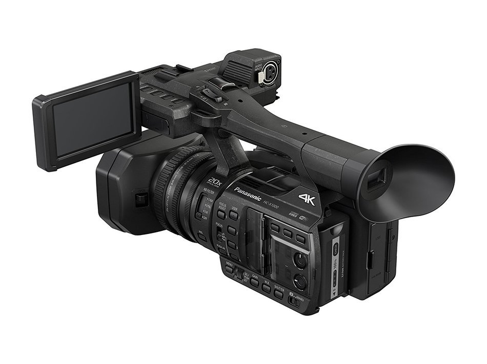 Panasonic HC-X1000 4K Ultra HD 60p/50p Professional Camcorder, 20x Optical Zoom N4