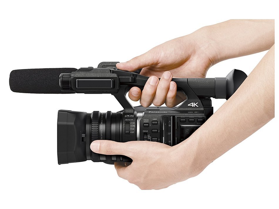 Panasonic HC-X1000 4K Ultra HD 60p/50p Professional Camcorder, 20x Optical Zoom N5