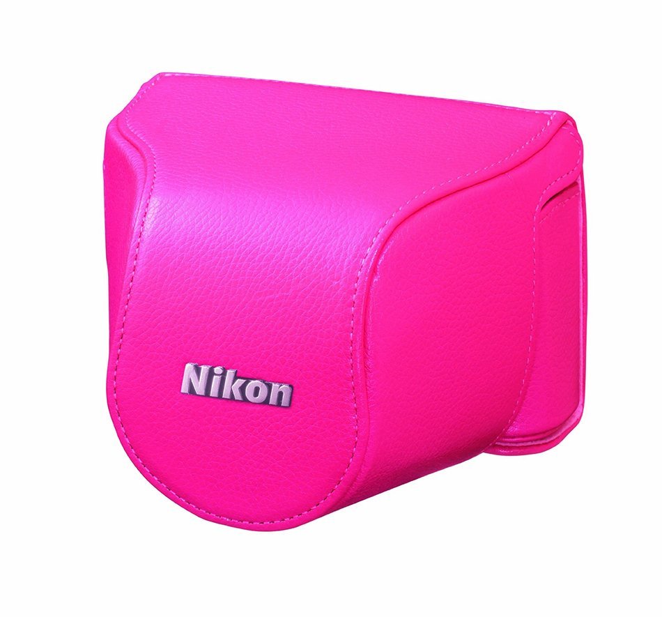 Nikon CB-N2000SE RD Red | Leather Body Case Set for Nikon 1 J1 (Japanese Import)