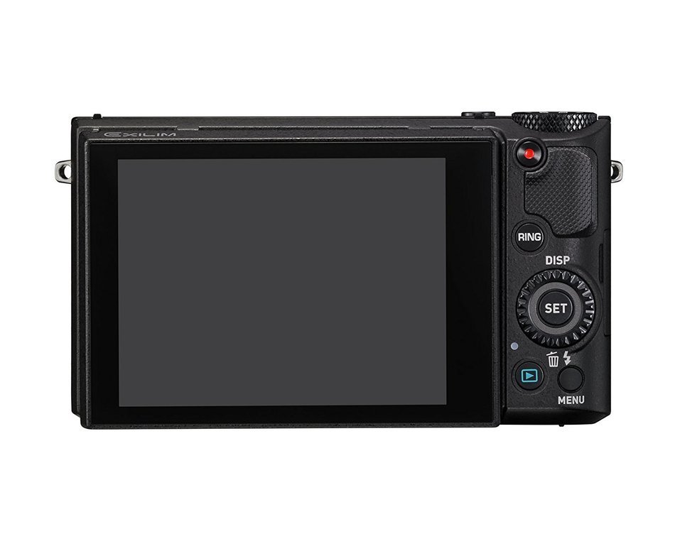 Casio Premium High Speed EX-100 (Black) Digital Camera with 12.1MP with 10.7x Optical Zoom with 3.5-Inch Super... N6