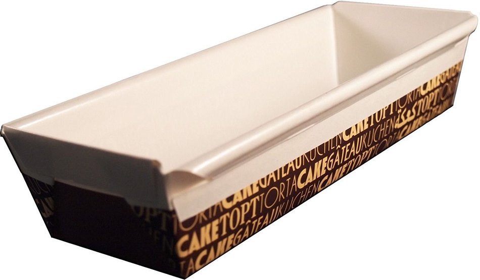 Mzahav 5266, 8 X 2.5 X 2 Inch Paper Baking Loaf Pan with Cello Bags (12)