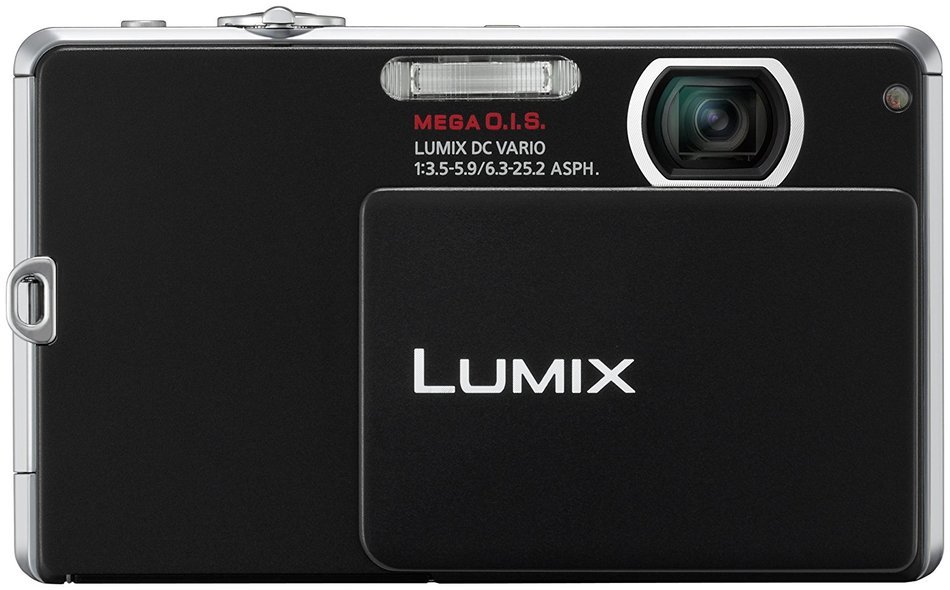 Panasonic Lumix DMC-FP1 12.1 MP Digital Camera with 4x Optical Image Stabilized Zoom and 2.7-Inch LCD (Black)
