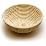 North Star Direct Brand -- BEST SELLER 8.5 Inch Round Banneton Brotform Bread Dough Proofing Rising Basket & FREE... N4