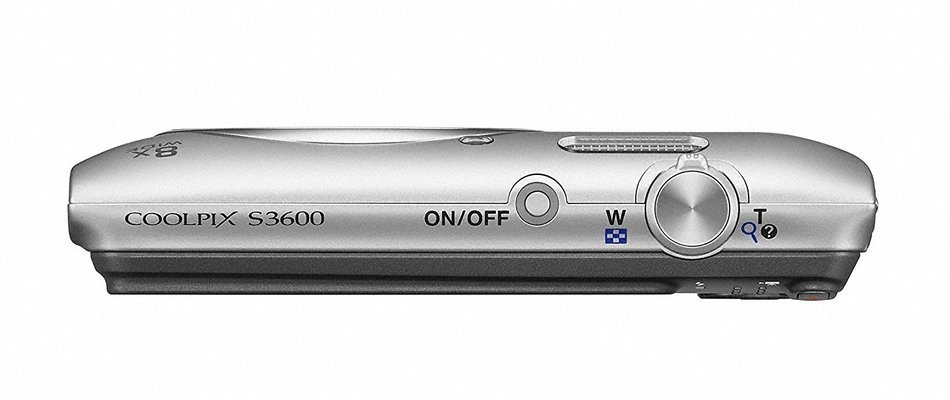Nikon digital camera COOLPIX S3600 silver S3600SL N8