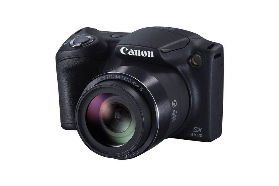 Canon PowerShot SX410 IS Digital Camera (Black) + Backup Battery + 32GB Class 10 Memory Card + Deluxe Cleaning... N4