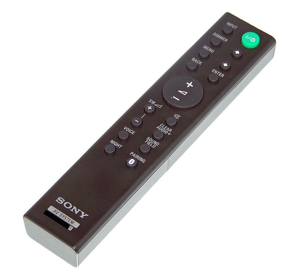 OEM Sony Remote Control Originally Shipped With: HTCT380, HT-CT380, HTCT780, HT-CT780, SACT380, SA-CT380, SACT780...