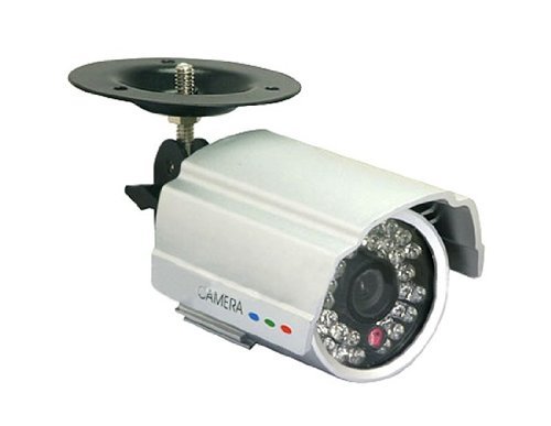 ADMOMON CM805CA 1/4" SHARP Color PAL 380TVL IR 30 LED Waterproof Camera with Audio (White) | HA385W N3