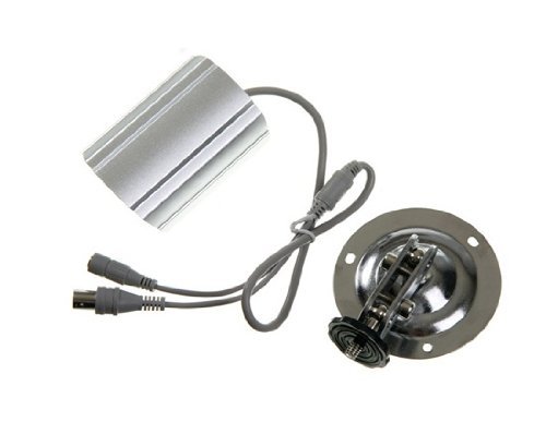 ADMOMON CM805CA 1/4" SHARP Color PAL 380TVL IR 30 LED Waterproof Camera with Audio (White) | HA385W N5