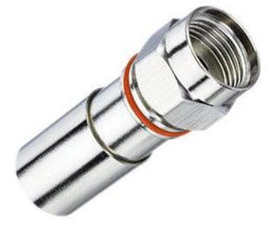 Ideal RTQ RG-6 RTQ 92-650 Compression Connector (Pack of 50)