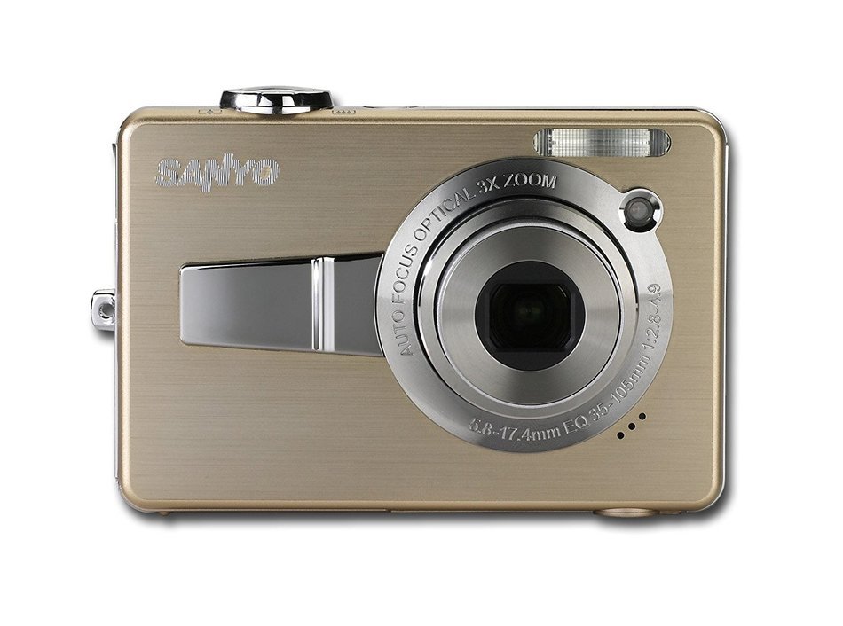 Sanyo E760 7.1MP Digital Camera with 3x Optical Zoom (Gold) N4