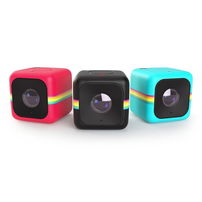 Polaroid Cube+ 1440p Mini Lifestyle Action Camera with Wi-Fi & Image Stabilization (Blue) N15