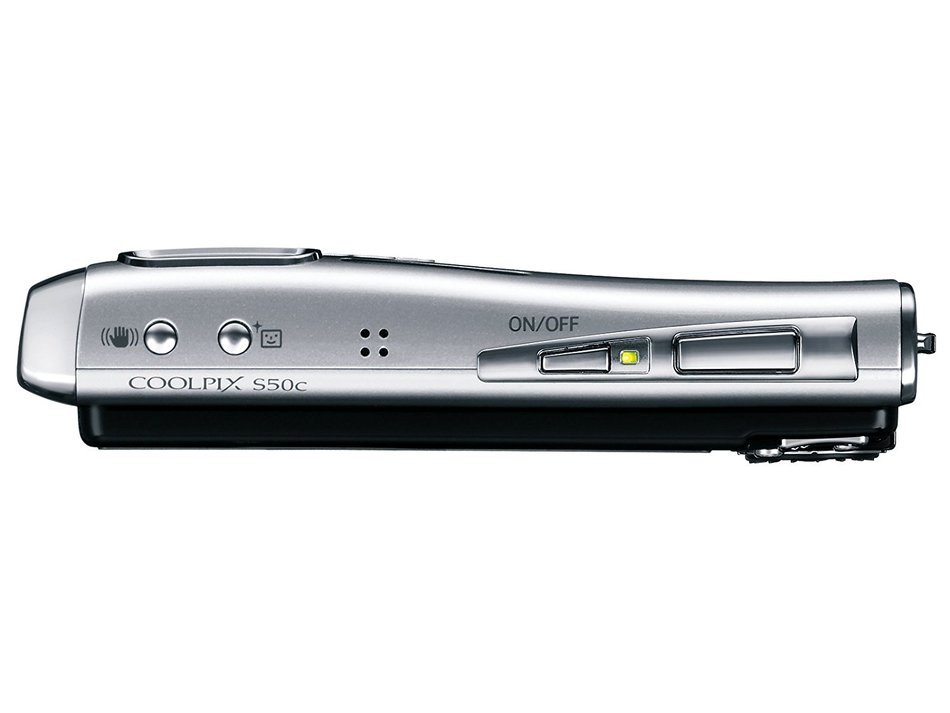 Nikon Coolpix S50c 7.2 MP Digital Camera with 3x Optical Vibration Reduction Zoom and Wifi Capable N10