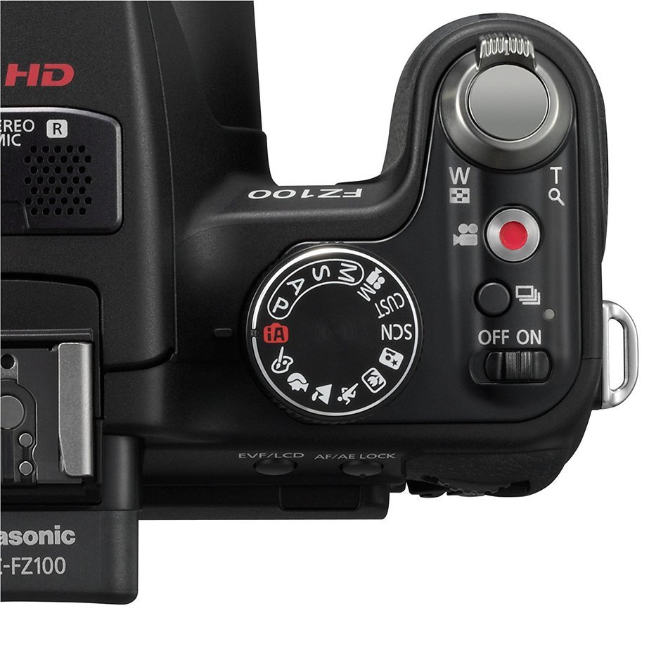 Panasonic Lumix DMC-FZ100 14.1 MP Digital Camera with 24x Optical Image Stabilized Zoom and 3.0-Inch LCD - Black N12