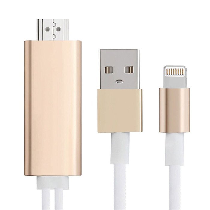 High-Speed HDMI Cable 8 Pin Digital AV HDTV Adapter For iPhone 6S 5S iPad Air N4