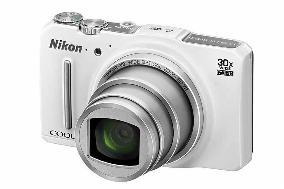Nikon digital camera S9700 elegant white S9700WH 19 million pixels N5