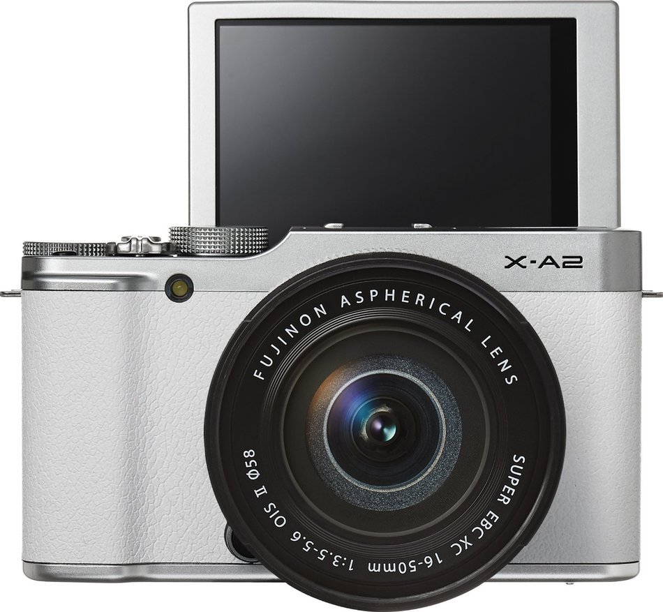 Fujifilm X-A2 w/ XC16-50mm F3.5-5.6II Kit White N2