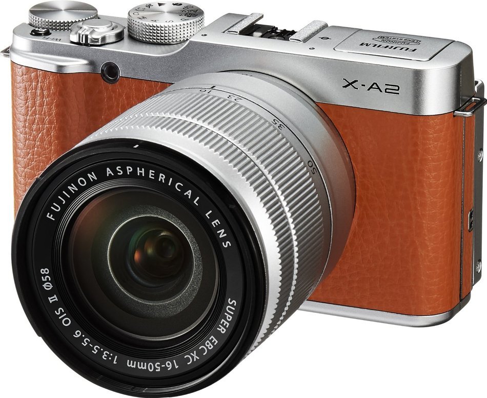 Fujifilm X-A2 w/ XC16-50mm F3.5-5.6II Kit White N6