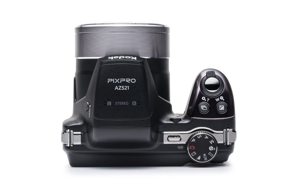 Kodak AZ521, 16MP Camera with 52x Optical Zoom, 3" LCD Screen, 1080p Video Recording - Black N7