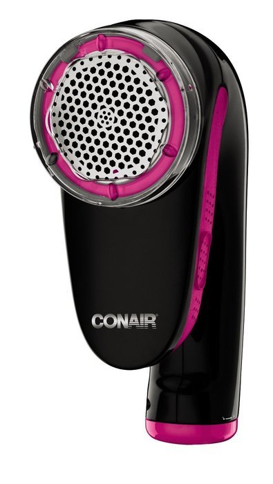 Conair Battery Operated Fabric Defuzzer - Shaver, White N24