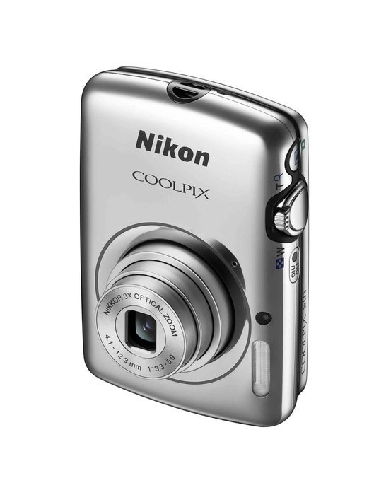 Nikon COOLPIX S01 10.1 MP Digital Camera with 3x Zoom NIKKOR Glass Lens (Silver) (Certified Refurbished) N3