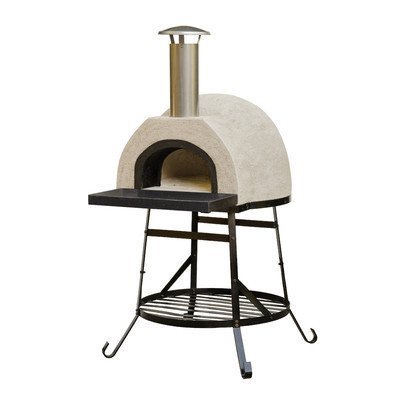 Rustic Natural Cedar Furniture 140AD60FG Wood Fired Oven - Fiber Glass