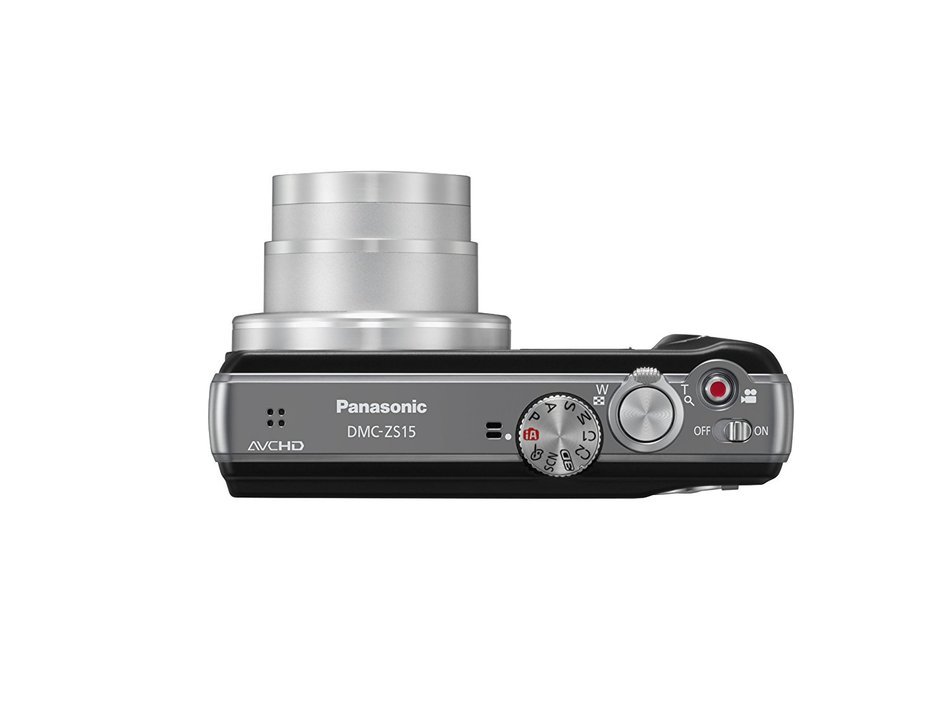 Panasonic LUMIX DMC-ZS15 12.1 MP High Sensitivity MOS Digital Camera with 16x Optical Zoom (Black) N2