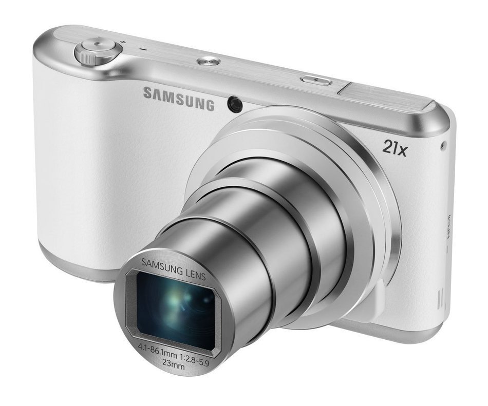 Samsung Galaxy Camera 2 16.3MP CMOS with 21x Optical Zoom and 4.8" Touch Screen LCD (WiFi & NFC- White) (Certified... N3