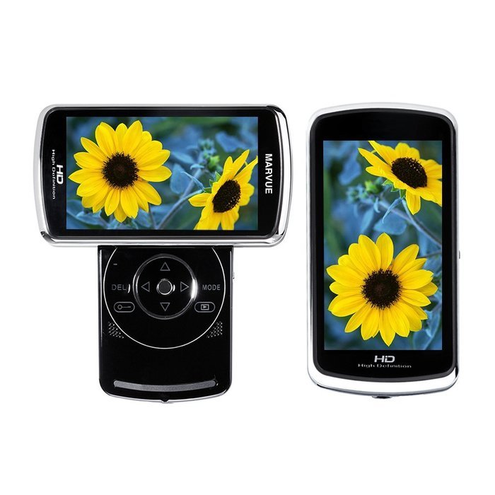 MARVUE V80 FHD Digital Video Recording 1080P Camcorder Blue-Ray Touch Button 3.5 Inch HD Screen (YELLOW) N10