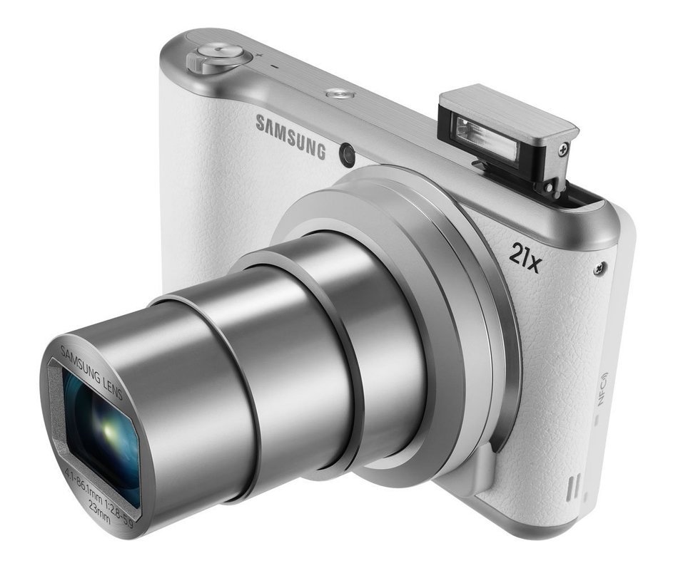 Samsung Galaxy Camera 2 16.3MP CMOS with 21x Optical Zoom and 4.8" Touch Screen LCD (WiFi & NFC- White) (Certified... N6