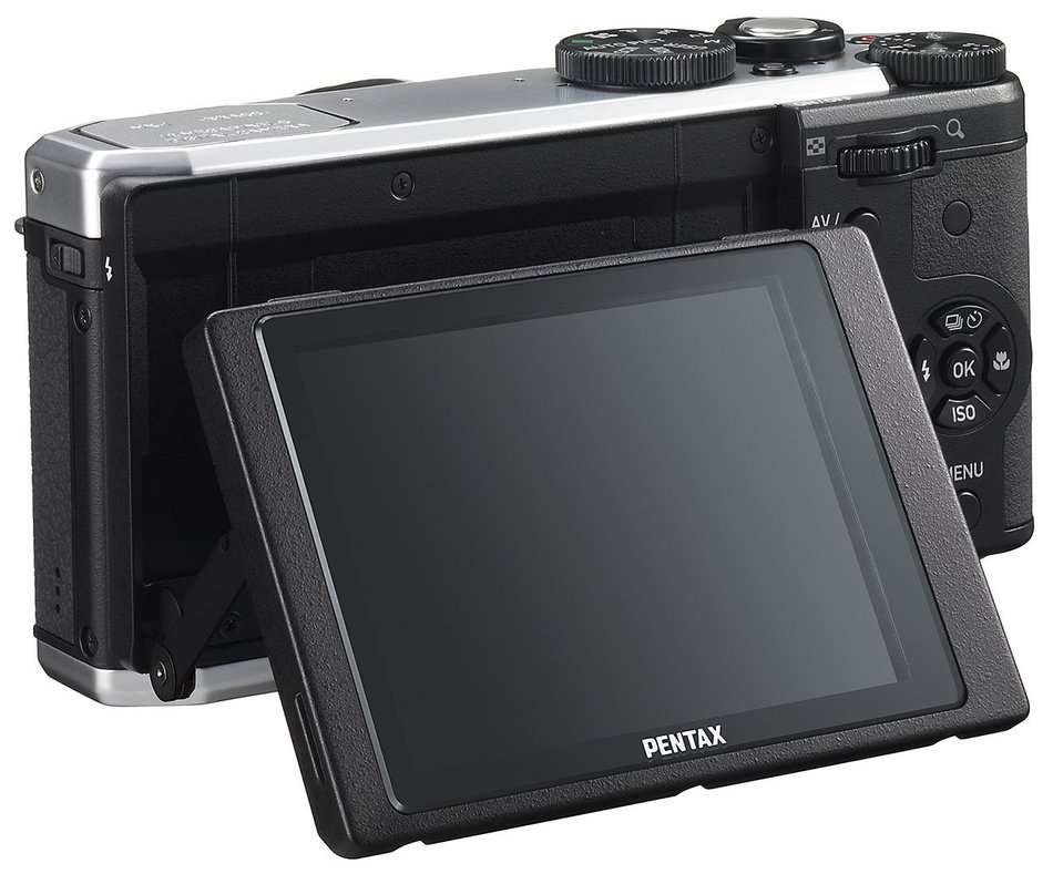 Pentax MX-1 12 MP Black Digital Camera with 4x Optical Image Stabilized Zoom and 3-Inch LCD Screen N10