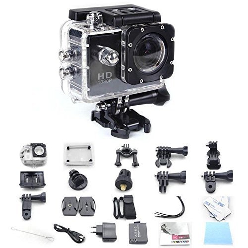 Feir Sports DV Action Mini SJ4000 Full HD 1080P 12MP Camera Waterproof Helmet Action