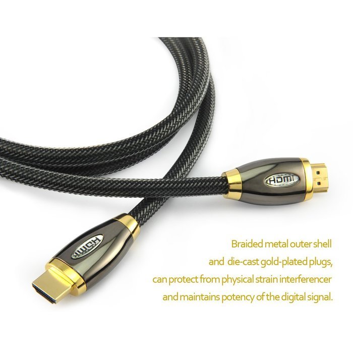 Infinite power the latest version 2.0b High-Speed HDMI Cable - 9.8 Feet (3 Meters) Supports Ethernet, 3D, 4K and... N6