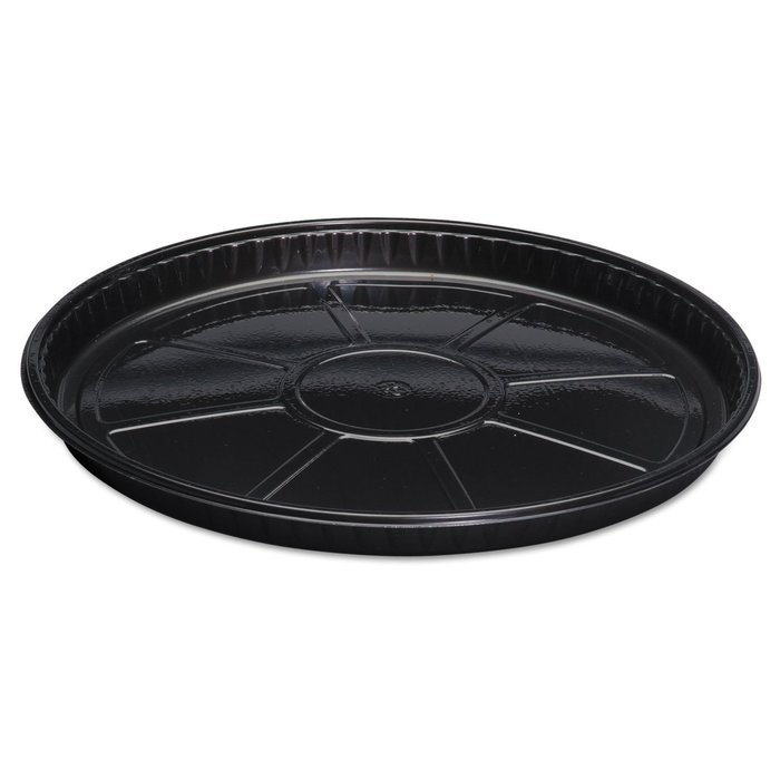 Genpak Cookie Pan Black -- 100 per case. N2