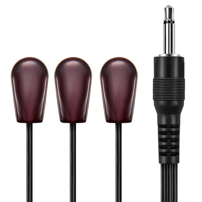 IR Infrared Emitter Extender Cable Extension (10 Feet) Triple Head3 Eye 3.5mm Jack Infrared Red Transmitter Blaster... N2