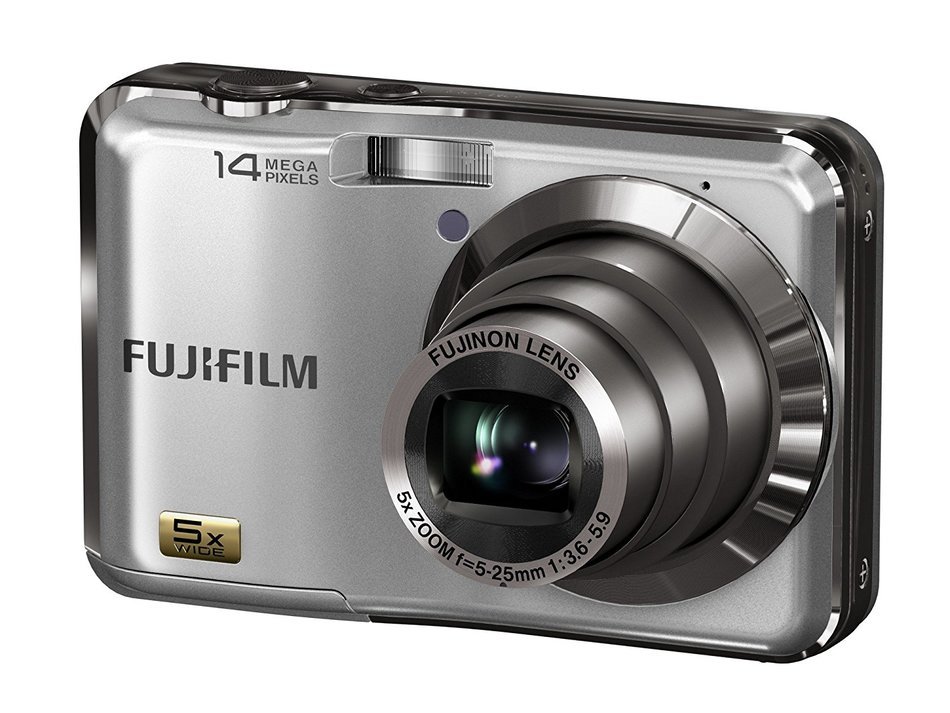FUJIFILM Digital Camera FinePix AX250 Silver 14.00MPS x5 Optical zoom Wide range 28mm 2.7 inch FX-AX250S N3