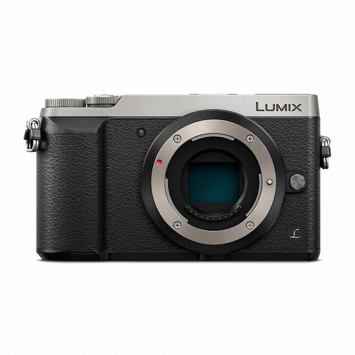 Panasonic LUMIX GX85 4K Mirrorless Interchangeable Lens Camera - Silver - Body Only N2