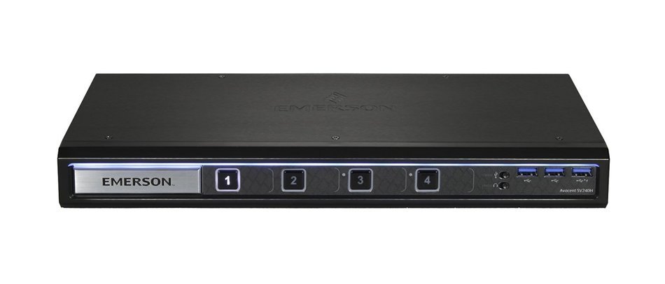Avocent 2-Port DVI-I Standard Desktop KVM Switch (SV220-001) N7