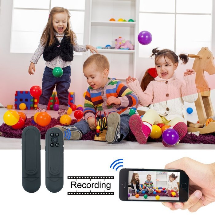 TEKMAGIC 8GB 1920x1080P HD Wifi Network Motion Detective Camcorder Support iPhone Android Smartphone APP Remote... N9