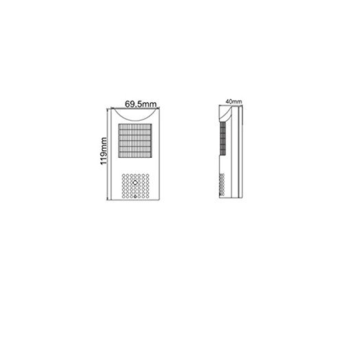 HD-IP IR Camera Fake Intrusion Detector HD Resolution 1280x720p