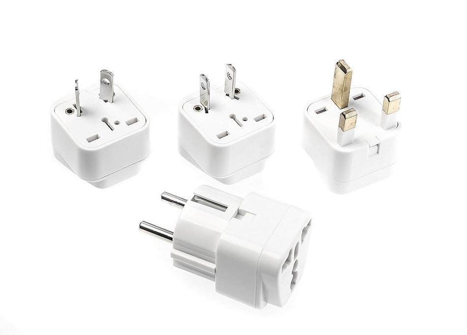 GR-8 Power Compact & Slim Travel Charging Station - International Power Adapter - Surge Protector - Power Strip... N8