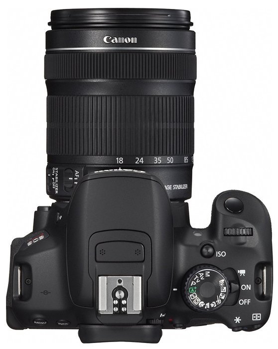 Canon DSLR Camera EOS Kiss X6i with EF-S 18-135mm IS STM Lens Kit - International Version (No Warranty) N11