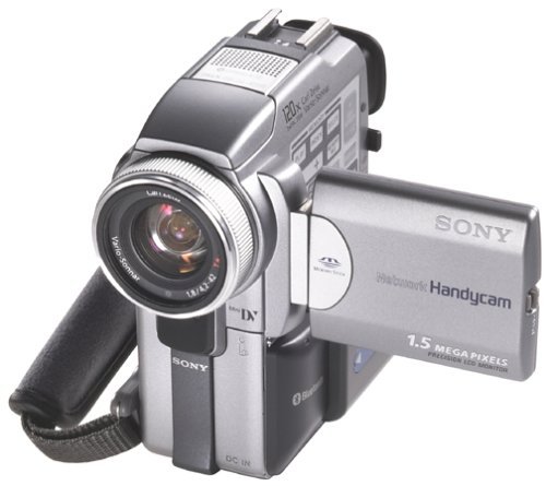 Sony DCRPC120BT MiniDV Camcorder w/ 2.5" LCD, Memory Stick, MPEG, Mega Pixel Video/ Still & Network Capability... N5