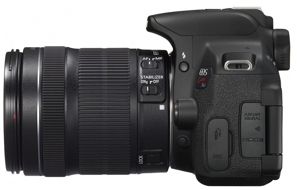 Canon DSLR Camera EOS Kiss X6i with EF-S 18-135mm IS STM Lens Kit - International Version (No Warranty) N12