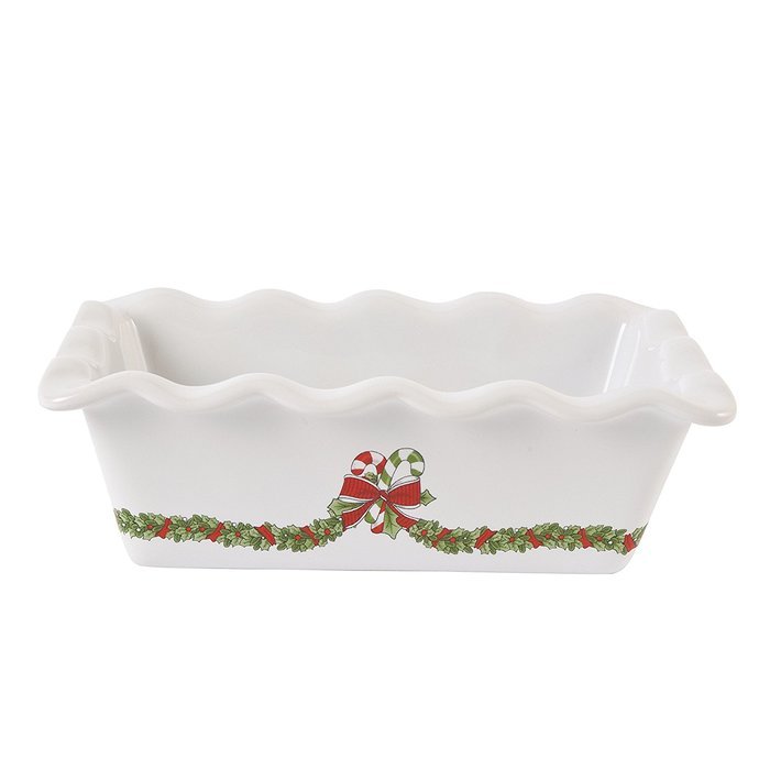 Candy Cane Santa Collection, Mini Loaf Pan N2