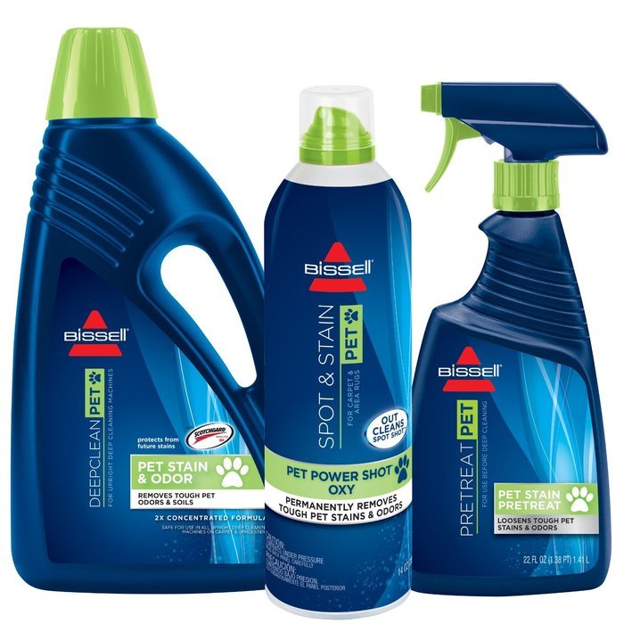 BISSELL Pet Deep Cleaning Formula Kit for Upright Deep Cleaning, 1033