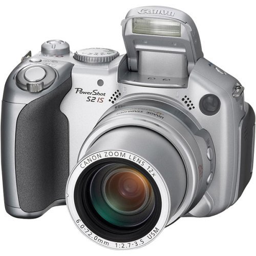 Canon Powershot S2 IS 5MP Digital Camera with 12x Optical Image Stabilized Zoom (OLD MODEL) N4