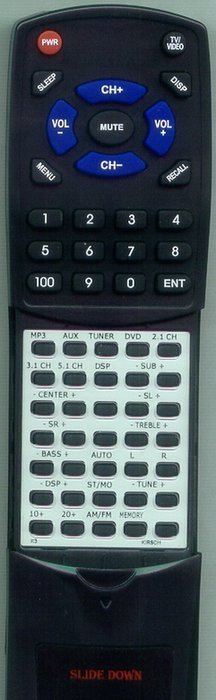 KIRSCH Replacement Remote Control for K3, K10
