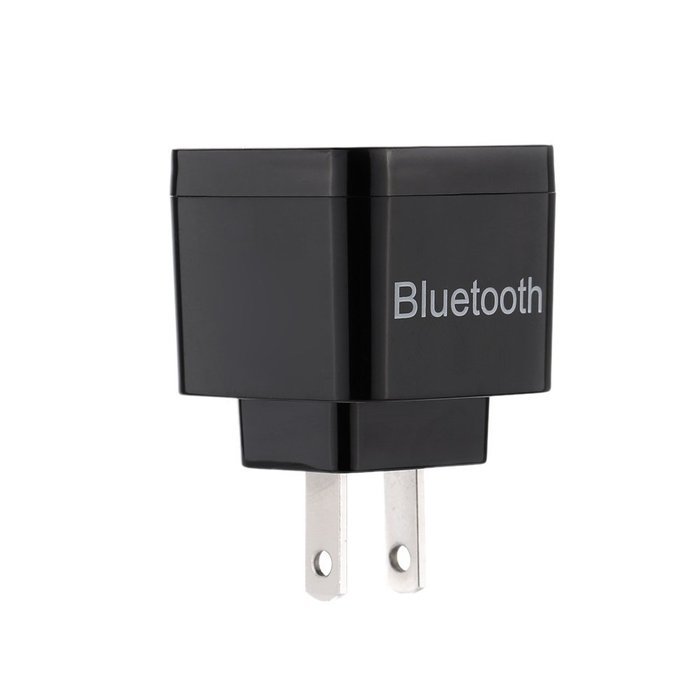 Andoer Mini Portable Bluetooth 3.0 Stereo Audio Music Receiver Adapter with 3.5mm Audio Port USB US Wall Charger N5